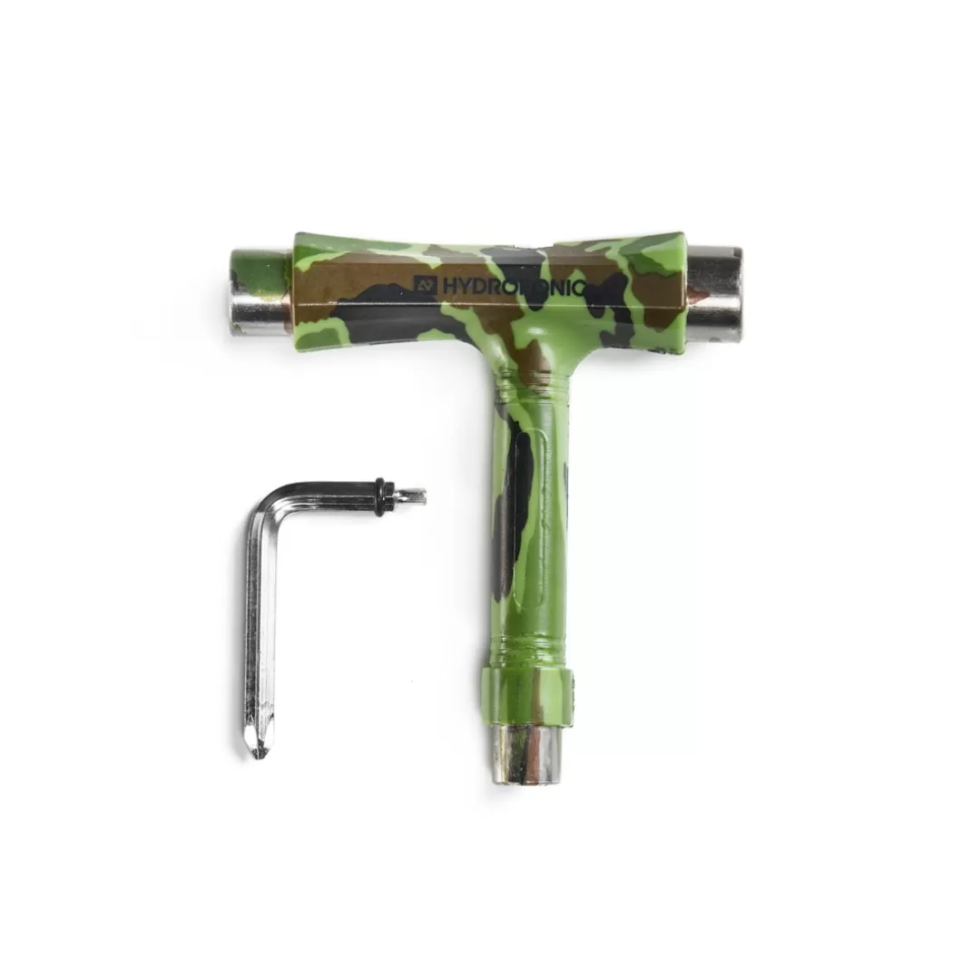 Hydroponic Llaves | Llaves Skate>Llave Skate T-TOOL PRINT Camo Verde