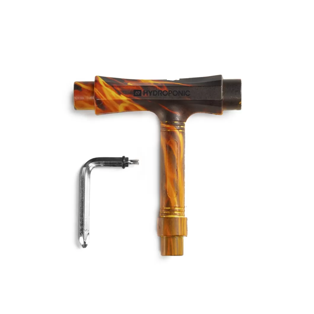 Hydroponic Llaves | Llaves Skate>Llave Skate T-TOOL PRINT Fuego