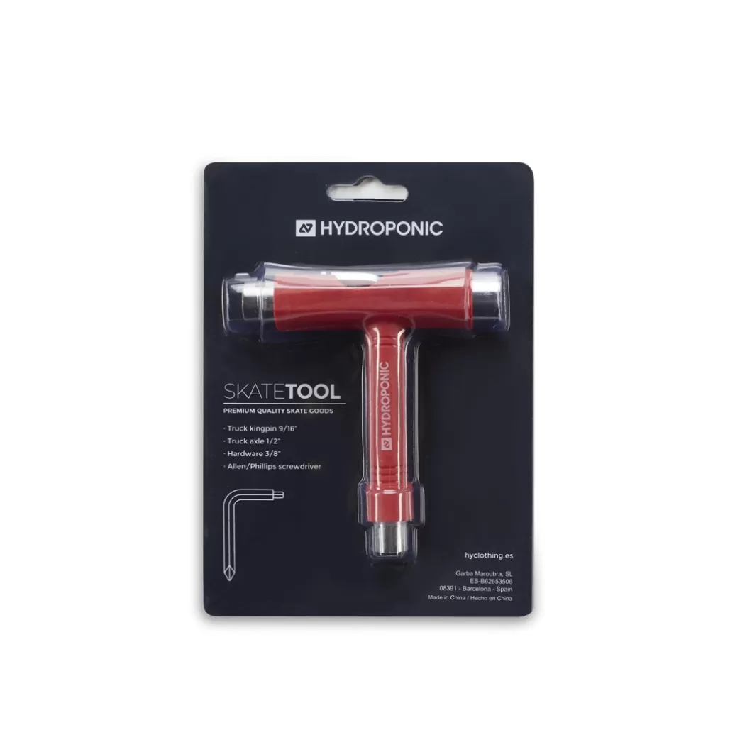 Hydroponic Llaves | Llaves Skate>Llave Skate T-TOOL Rojo
