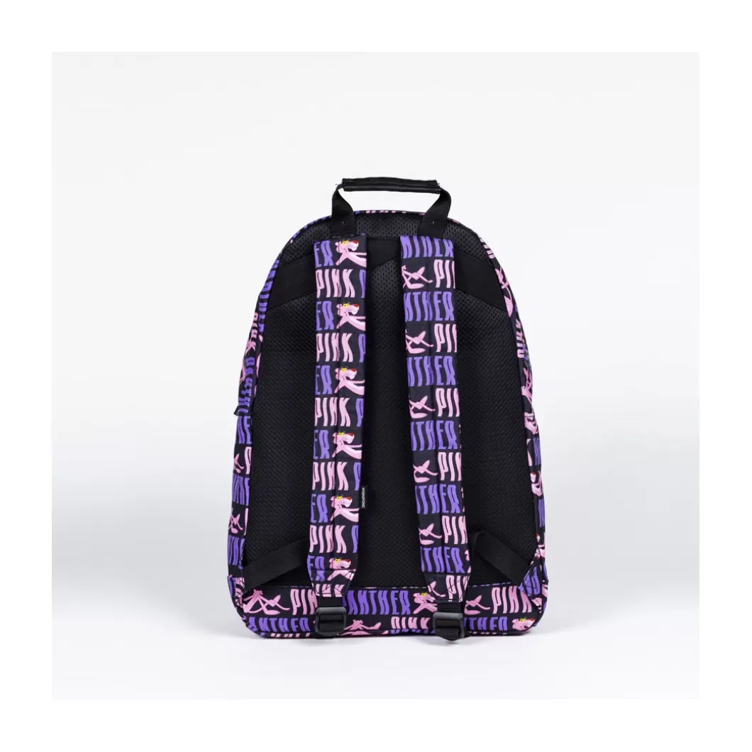 Hydroponic Mochilas | La Pantera Rosa Colabo>Mochila BG BACKPACK PANTHER Black Pink Lines