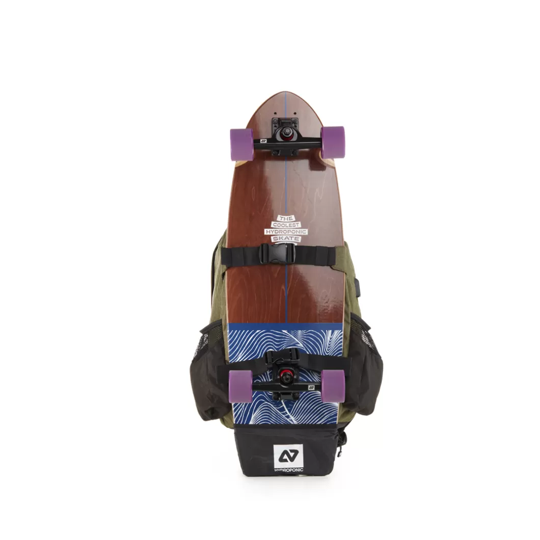 Hydroponic Mochilas / Bolsas Skate | Bolsas De Skate>Mochila Skate BG KENTER Green / Black