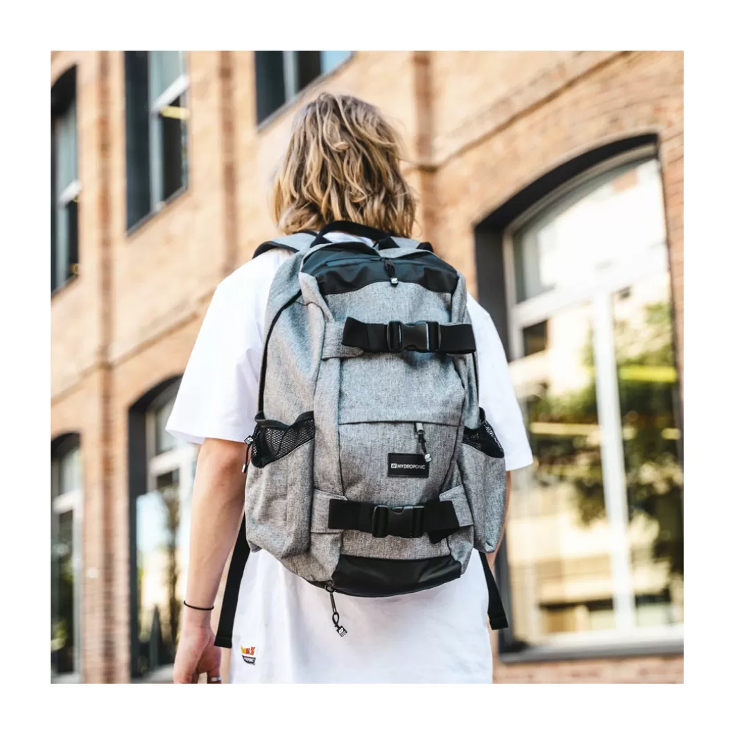 Hydroponic Mochilas / Bolsas Skate | Bolsas De Skate>Mochila Skate BG KENTER Heather Grey