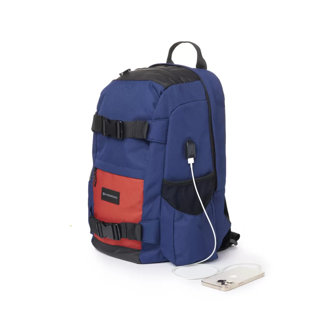 Hydroponic Mochilas / Bolsas Skate | Bolsas De Skate>Mochila Skate BG KENTER Navy / Terracota