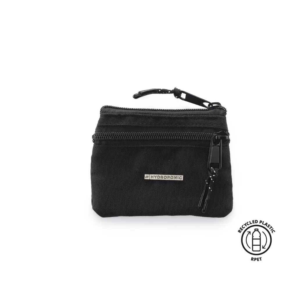 Hydroponic Carteras | Estuches>Monedero POPLAR Black Teal Blue