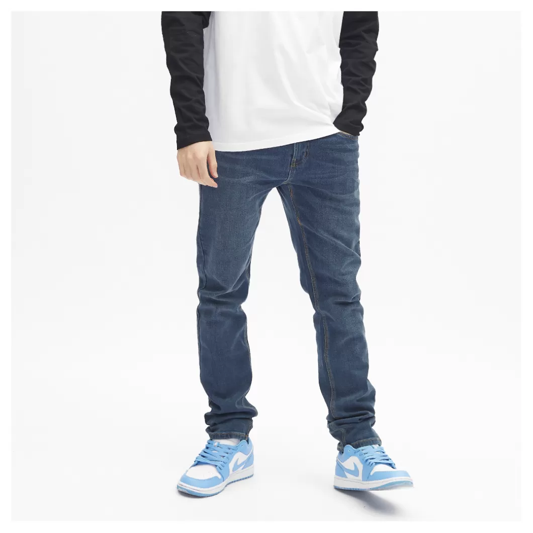 Hydroponic Pantalones>Pantalón NEDLANDS DNM Denim Oscuro Gastado