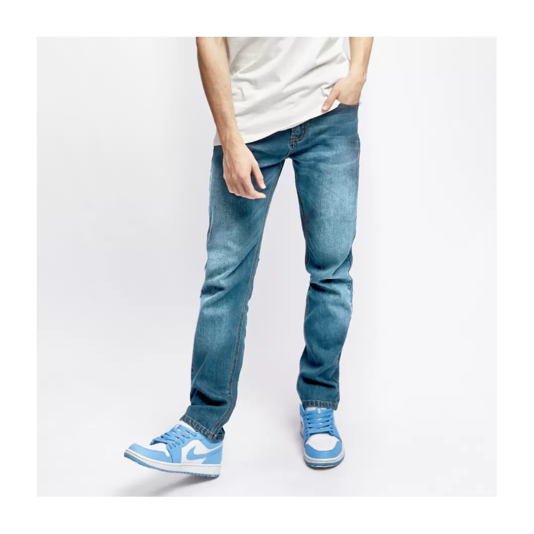 Hydroponic Pantalones>Pantalón NEDLANDS DNM Medium Oscuro Gastado