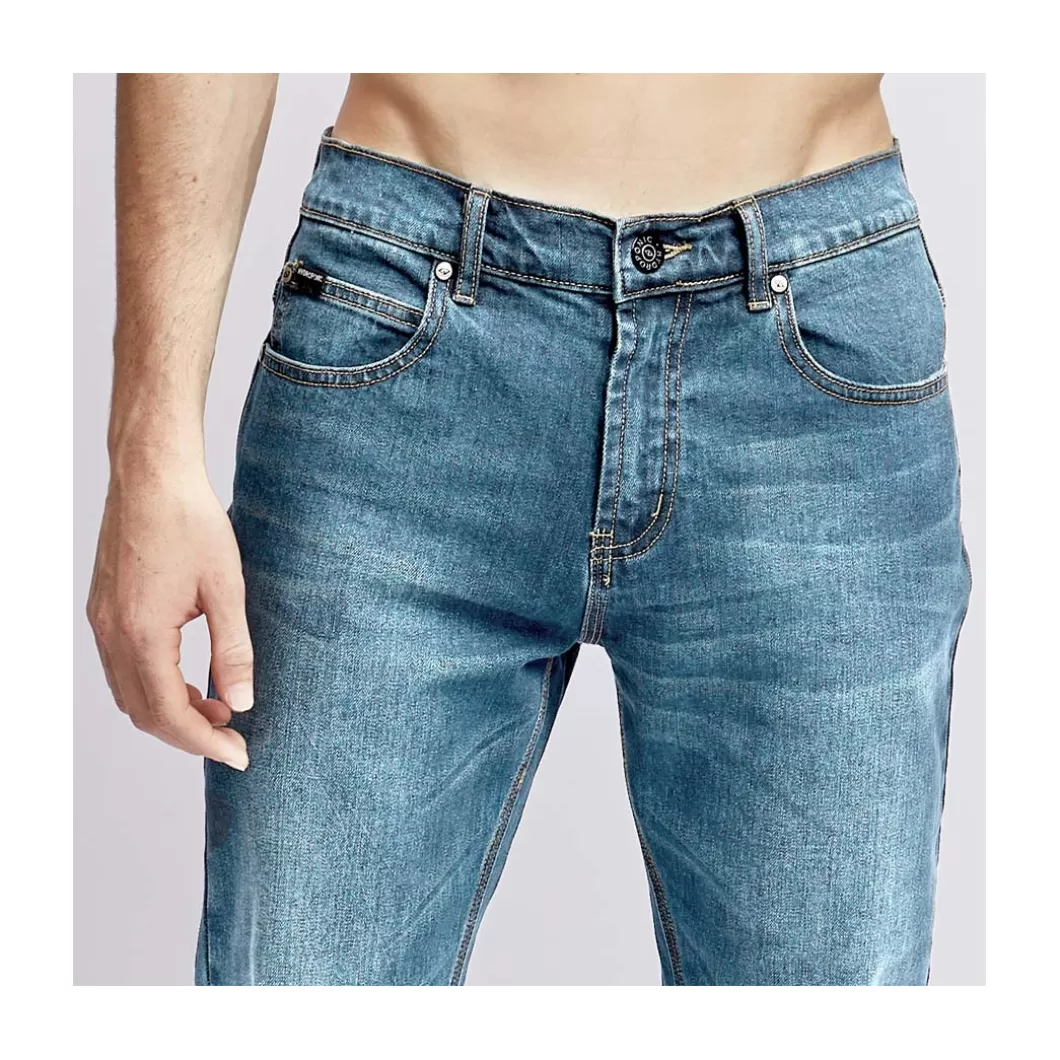 Hydroponic Pantalones>Pantalón NEDLANDS DNM Medium Oscuro Gastado