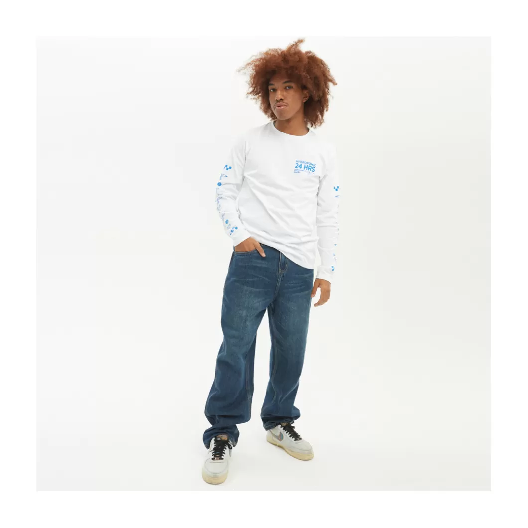 Hydroponic Pantalones>Pantalón WISDOM Dark Used Denim