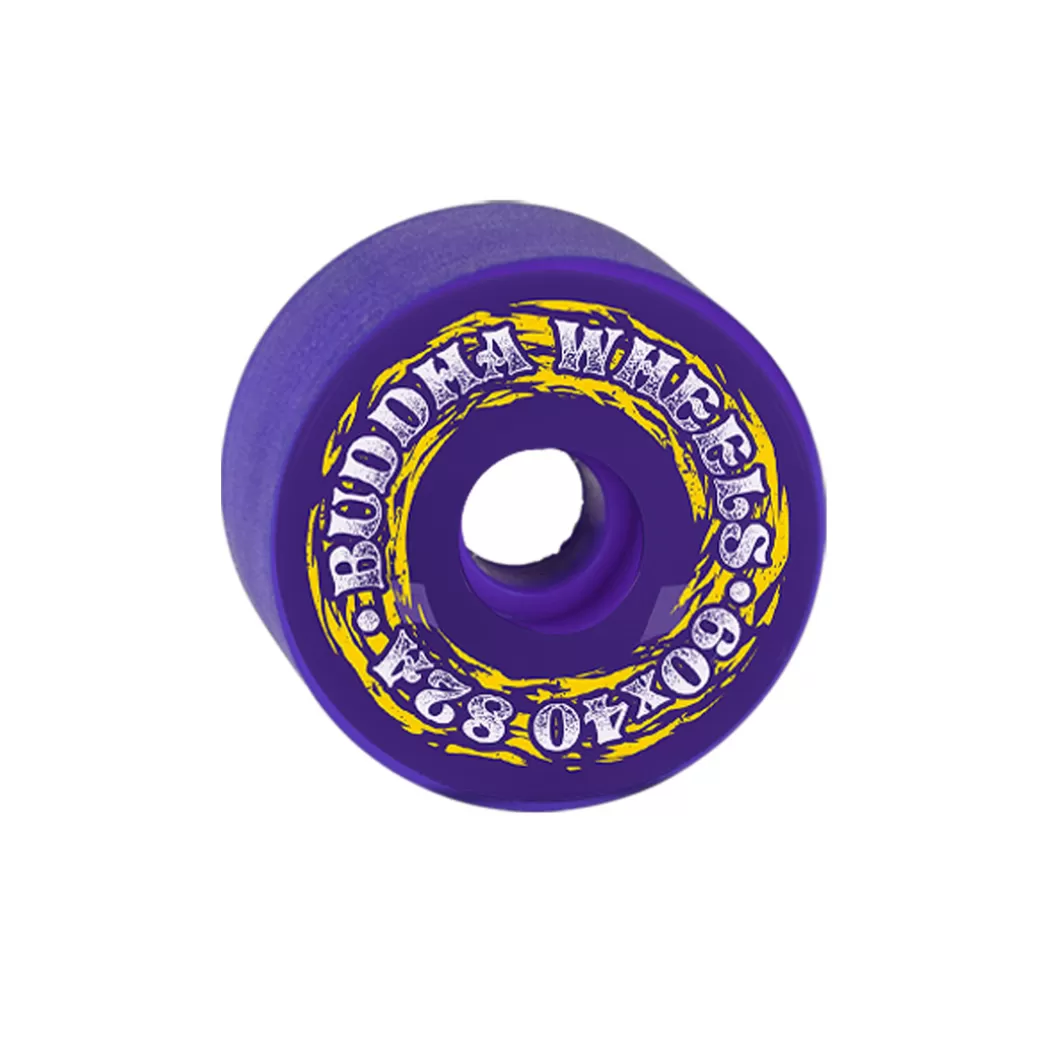 Hydroponic 60 Mm | Ruedas Surfskate>Ruedas Cruiser BUDDHA WHEELS BUSHIDO Purple