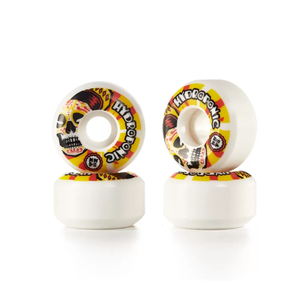Hydroponic Medida 54 Mm>Ruedas Skate MEXICAN SKULL 2.0 Orange 54 Mm
