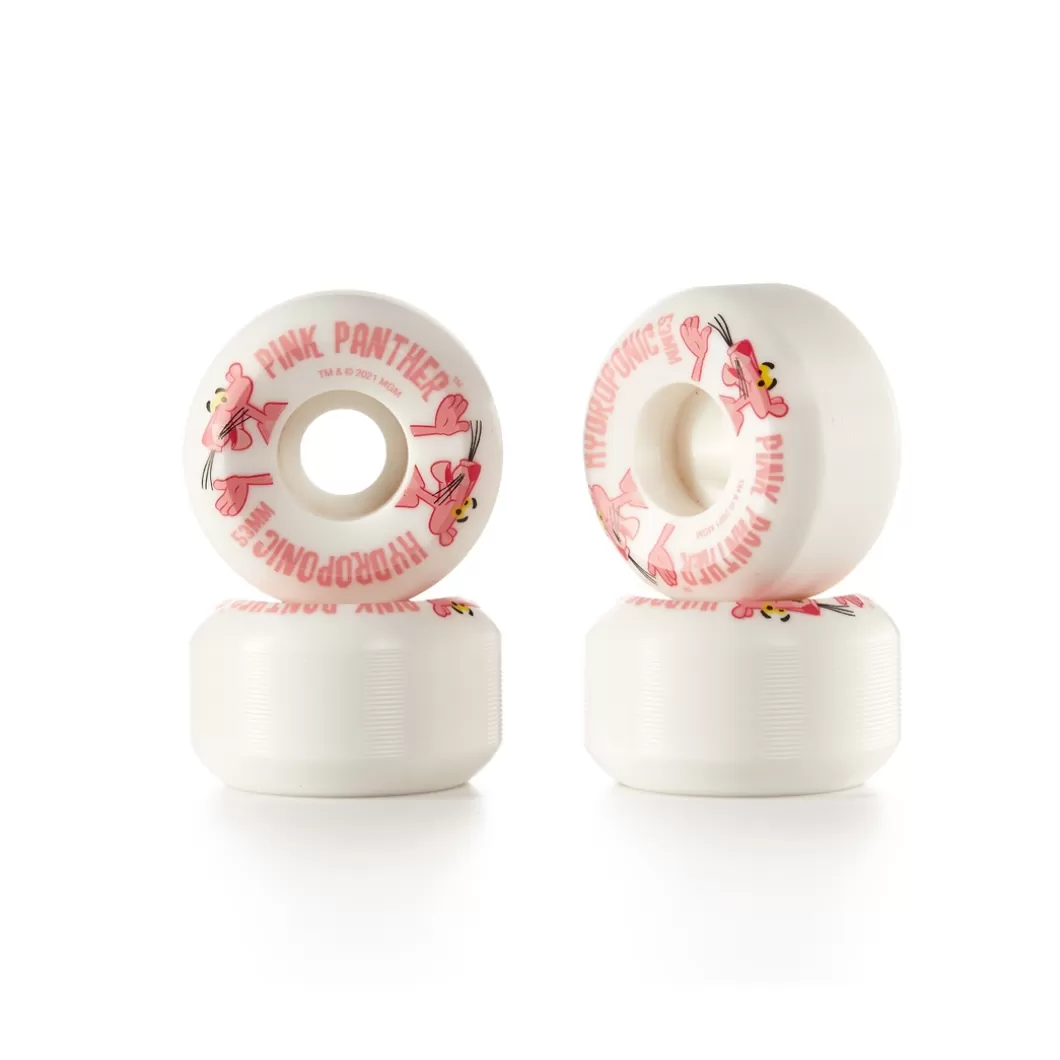 Hydroponic Medida 55 Mm | Medida 54 Mm>Ruedas Skate PINK PANTHER White 53 / 54 / 55