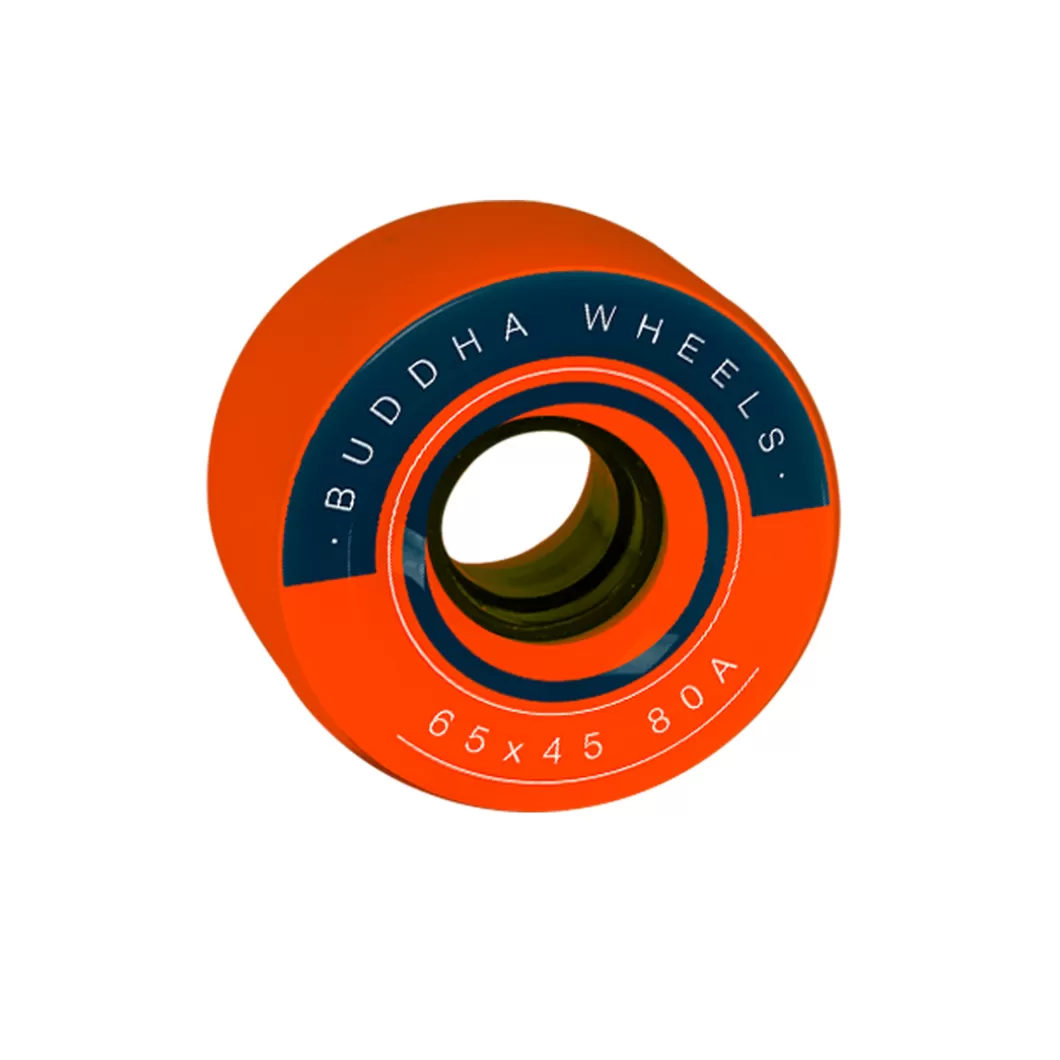 Hydroponic 65 Mm | Ruedas Surfskate>Ruedas Surfskate / Cruiser BUDDHA WHEELS ARENAS Orange