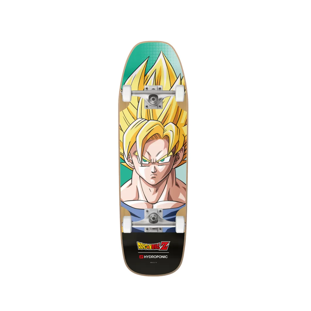 Hydroponic Medida Pool Shape>Skate Completo BULLET DBZ Son Goku Super Saiyan Pool Shape
