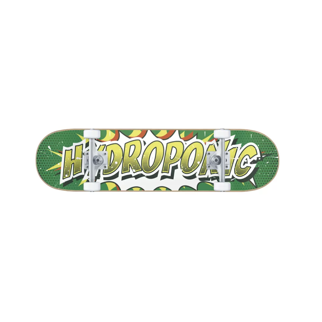 Hydroponic Medida 8,125 | Medida 7,25>Skate Completo COMIC Green