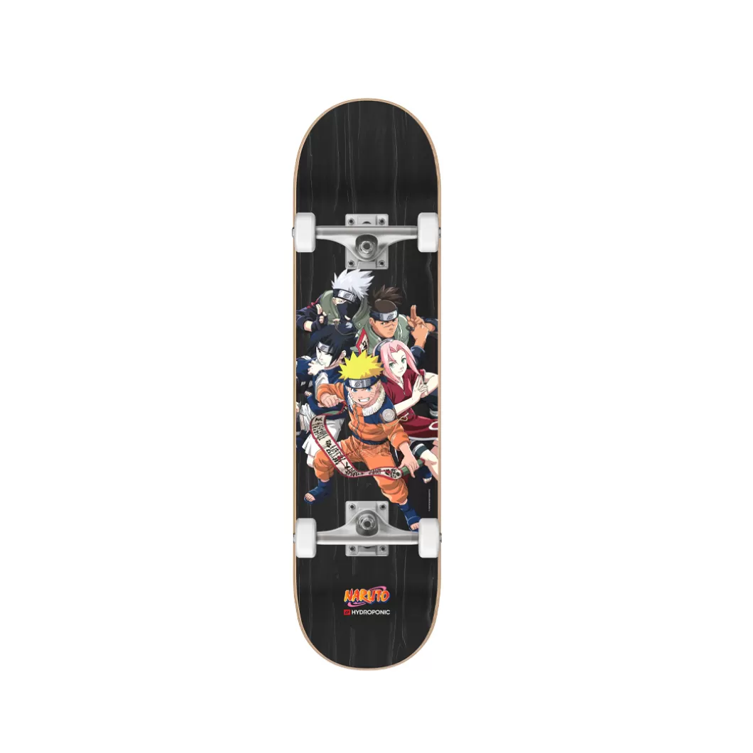 Hydroponic Medida 7,75>Skate Completo NARUTO LEAF VILLAGE NINJAS