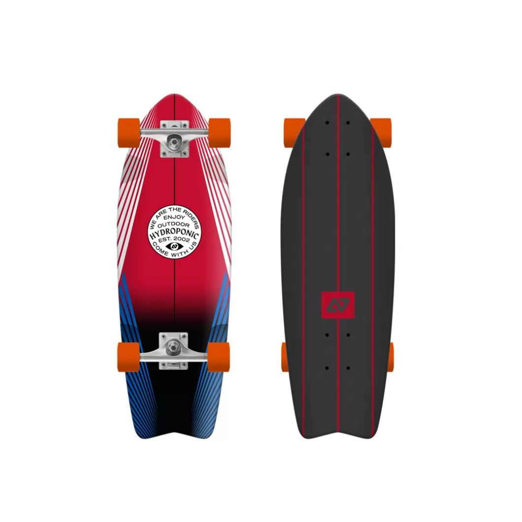 Hydroponic Skate Cruiser Completos>Skate Cruiser FISH 28 Lines Red