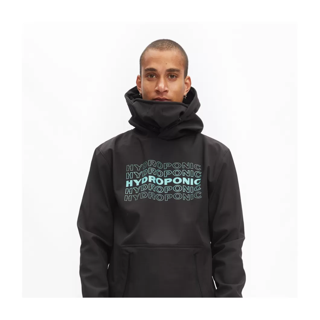 Hydroponic Polar & Softshell | Sudaderas Con Capucha Dh>Softshell Sudadera Con Capucha DH BARK Black