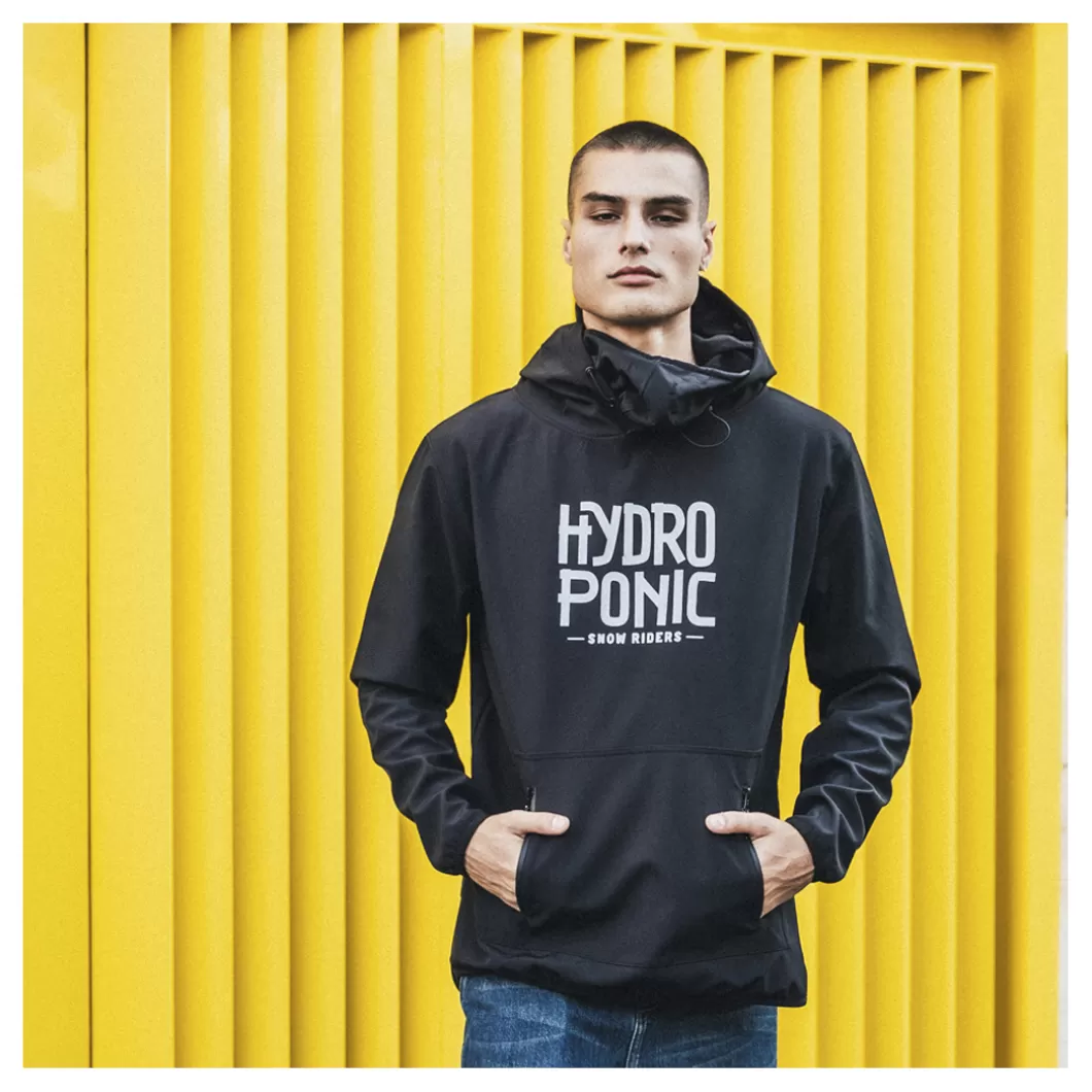 Hydroponic Polar & Softshell | Sudaderas Con Capucha Dh>Softshell Sudadera Con Capucha DH CREEK Black