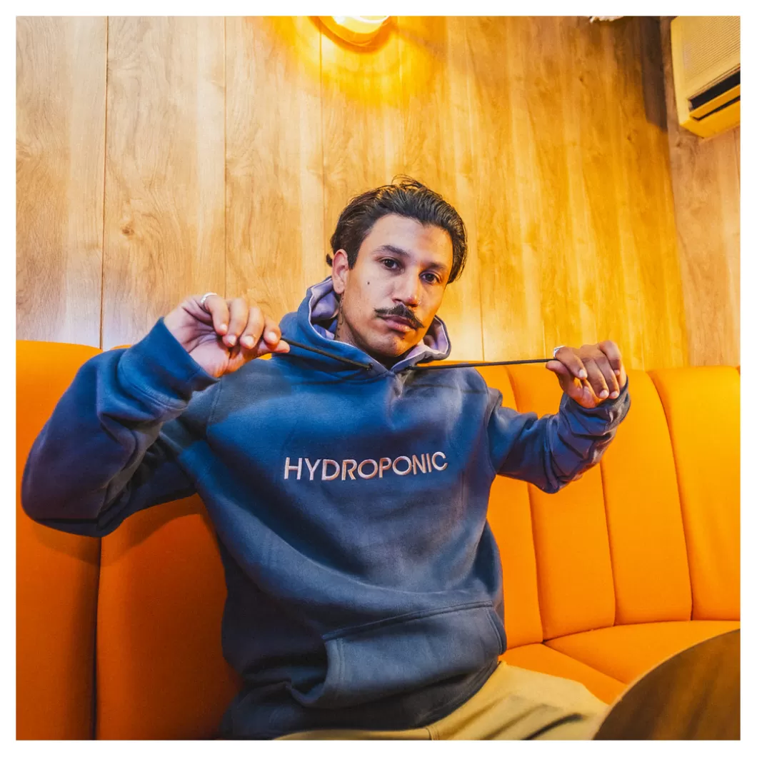 Hydroponic Sudaderas Con Capucha>Sudadera Con Capucha BRAND Dark Blue