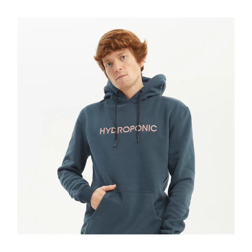 Hydroponic Sudaderas Con Capucha>Sudadera Con Capucha BRAND Dark Blue