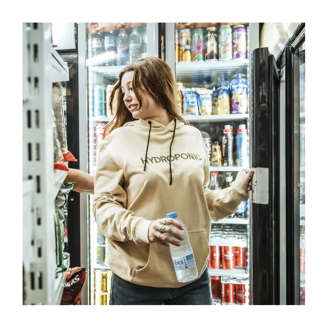 Hydroponic Sudaderas Con Capucha>Sudadera Con Capucha BRAND Sand