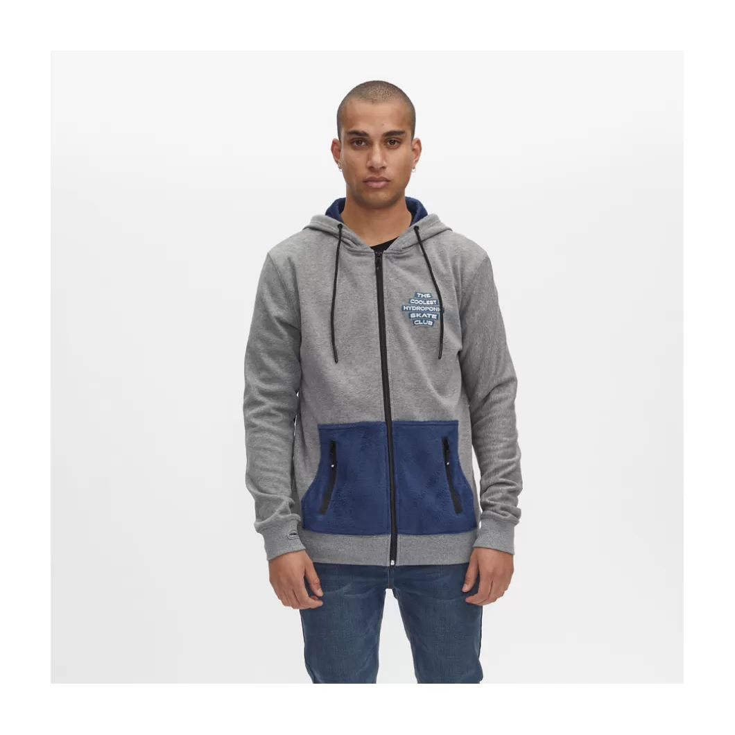 Hydroponic Sudaderas Con Capucha>Sudadera Con Capucha COOLEST Heather Grey