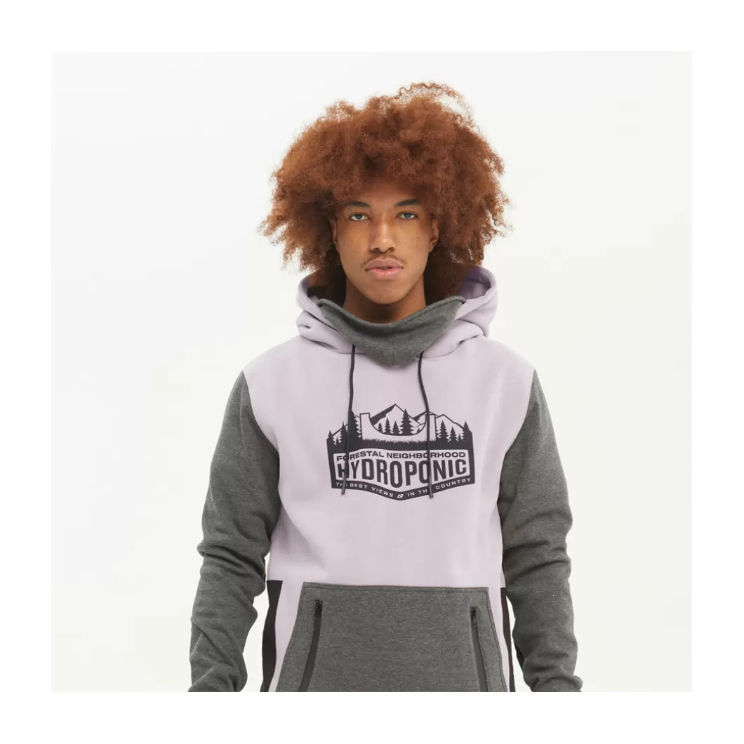 Hydroponic Sudaderas Con Capucha Dh | Sudaderas Con Capucha>Sudadera Con Capucha DH FORESTAL Misty Rose / Heather Grey