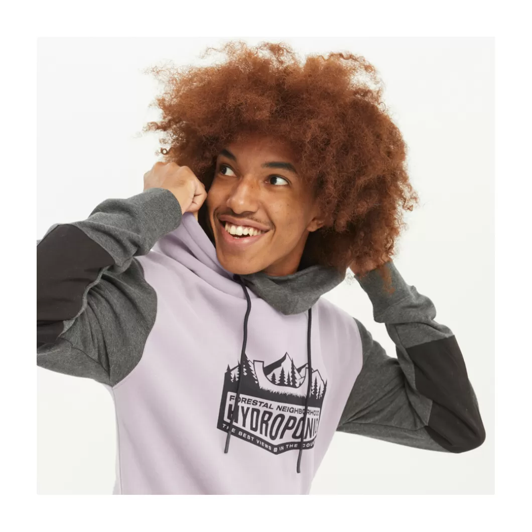 Hydroponic Sudaderas Con Capucha Dh | Sudaderas Con Capucha>Sudadera Con Capucha DH FORESTAL Misty Rose / Heather Grey