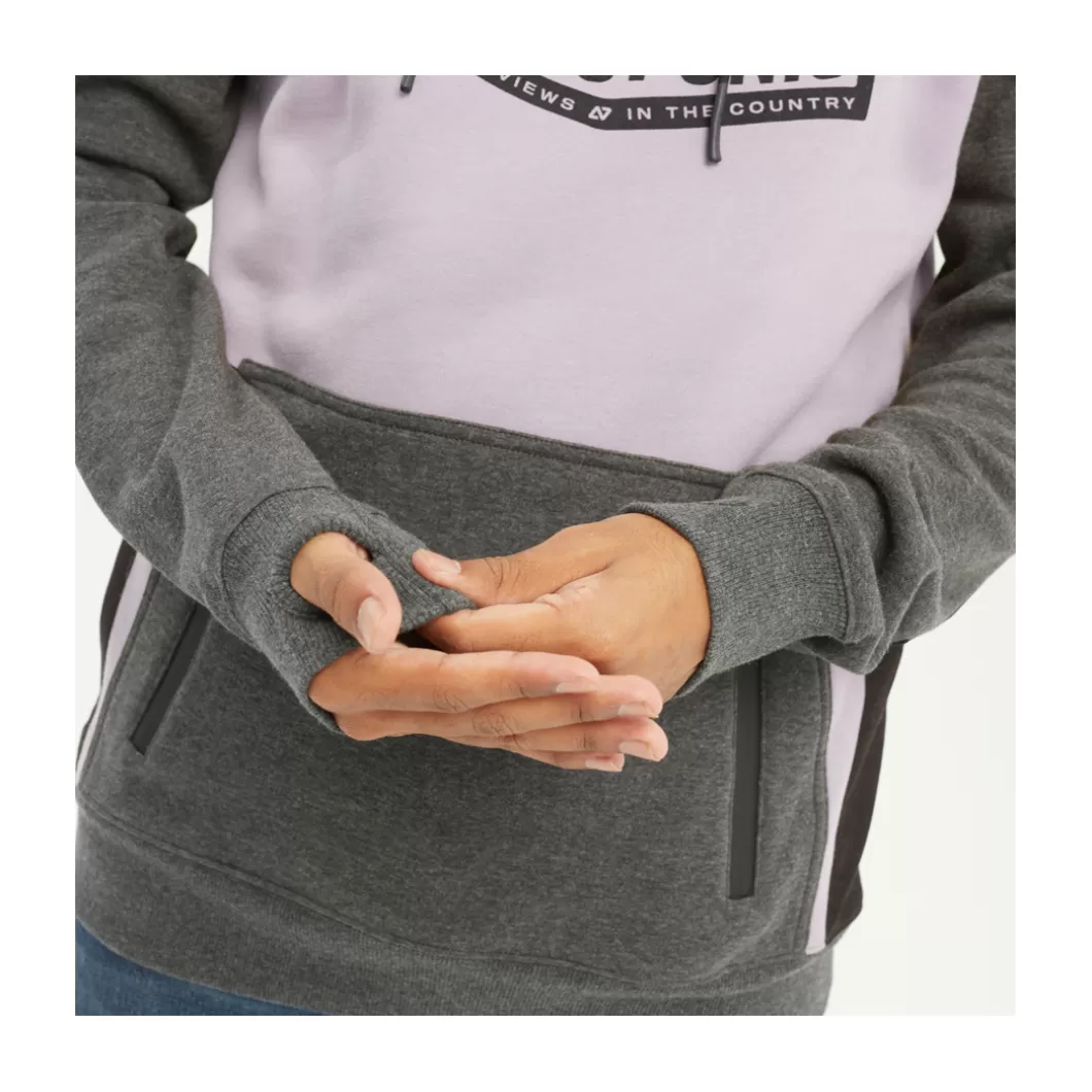 Hydroponic Sudaderas Con Capucha Dh | Sudaderas Con Capucha>Sudadera Con Capucha DH FORESTAL Misty Rose / Heather Grey