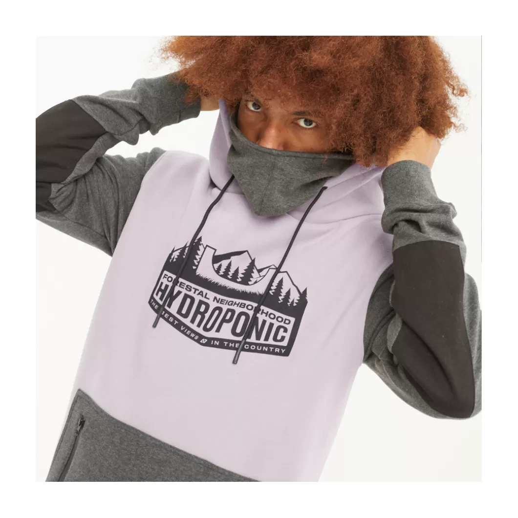 Hydroponic Sudaderas Con Capucha Dh | Sudaderas Con Capucha>Sudadera Con Capucha DH FORESTAL Misty Rose / Heather Grey
