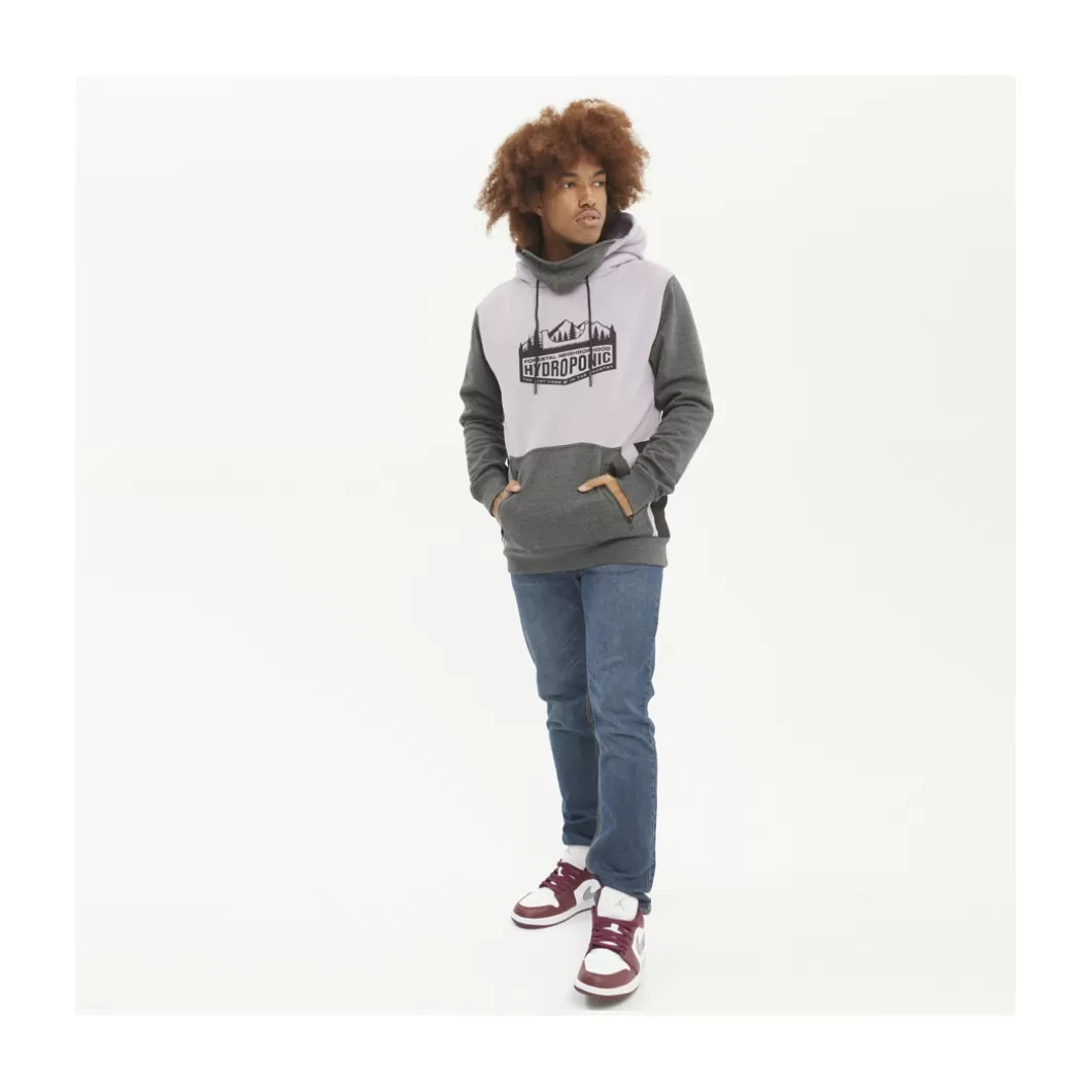 Hydroponic Sudaderas Con Capucha Dh | Sudaderas Con Capucha>Sudadera Con Capucha DH FORESTAL Misty Rose / Heather Grey