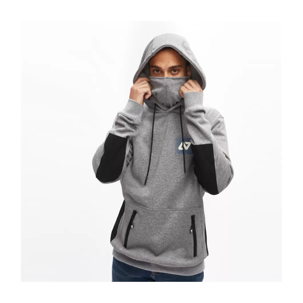 Hydroponic Sudaderas Con Capucha Dh | Sudaderas Con Capucha>Sudadera Con Capucha DH WAVES Heather Grey