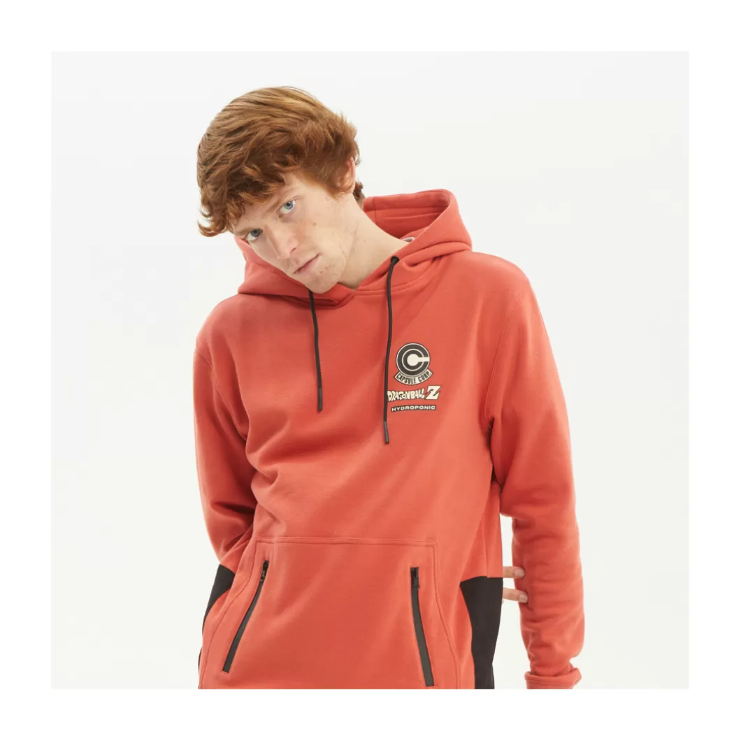 Hydroponic Dragon Ball Z Colabo | Sudaderas Con Capucha Dh>Sudadera Con Capucha DRAGON BALL Z DH TRUNKS Terracota