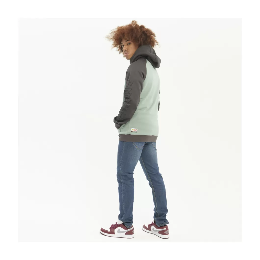 Hydroponic Dragon Ball Z Colabo | Sudaderas Con Capucha>Sudadera Con Capucha DRAGON BALL Z EVIL Charcoal / Light Pine