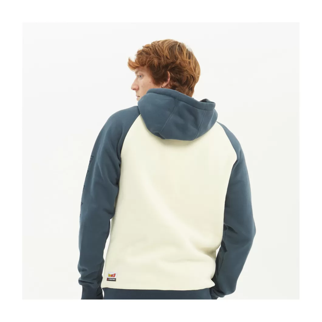 Hydroponic Dragon Ball Z Colabo | Sudaderas Con Capucha>Sudadera Con Capucha DRAGON BALL Z EVIL Dark Blue / Off White