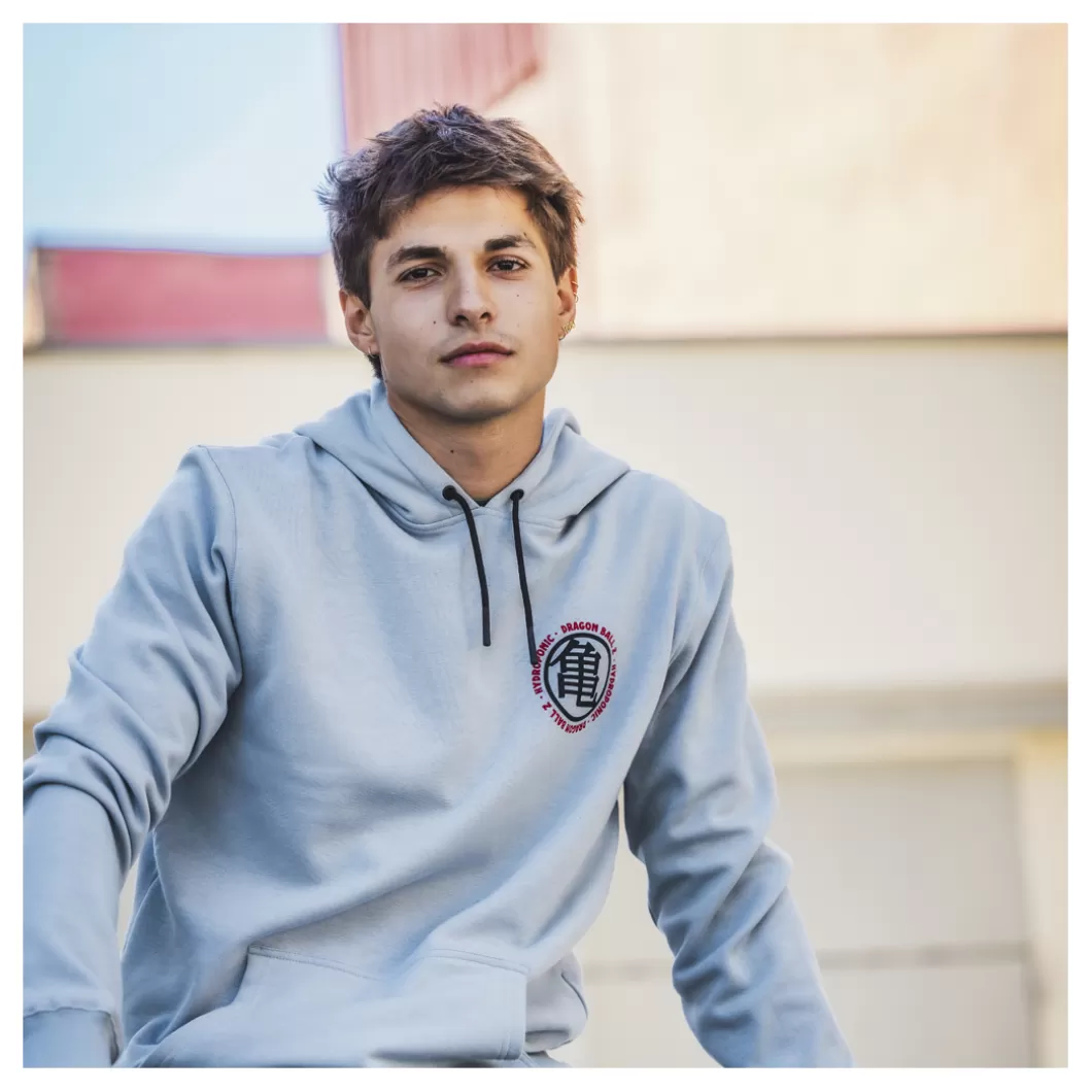 Hydroponic Dragon Ball Z Colabo | Sudaderas Con Capucha>Sudadera Con Capucha DRAGON BALL Z GOKU Misty Blue