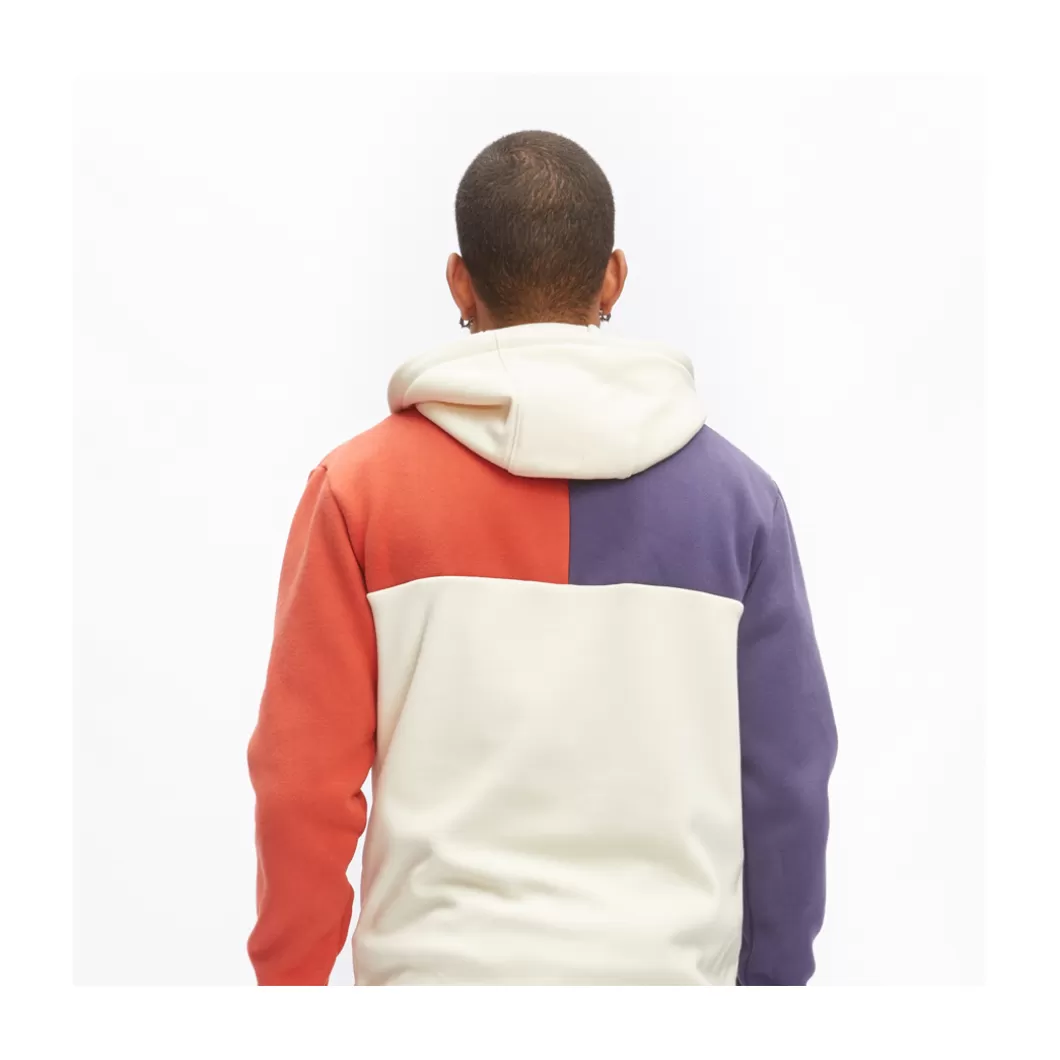 Hydroponic Sudaderas Con Capucha>Sudadera Con Capucha DUAL Off White / Violet / Orange