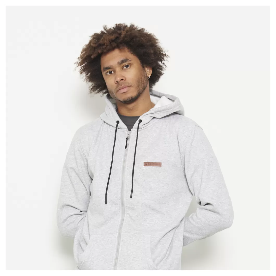 Hydroponic Sudaderas Con Capucha>Sudadera Con Capucha GRAPE Heather Grey