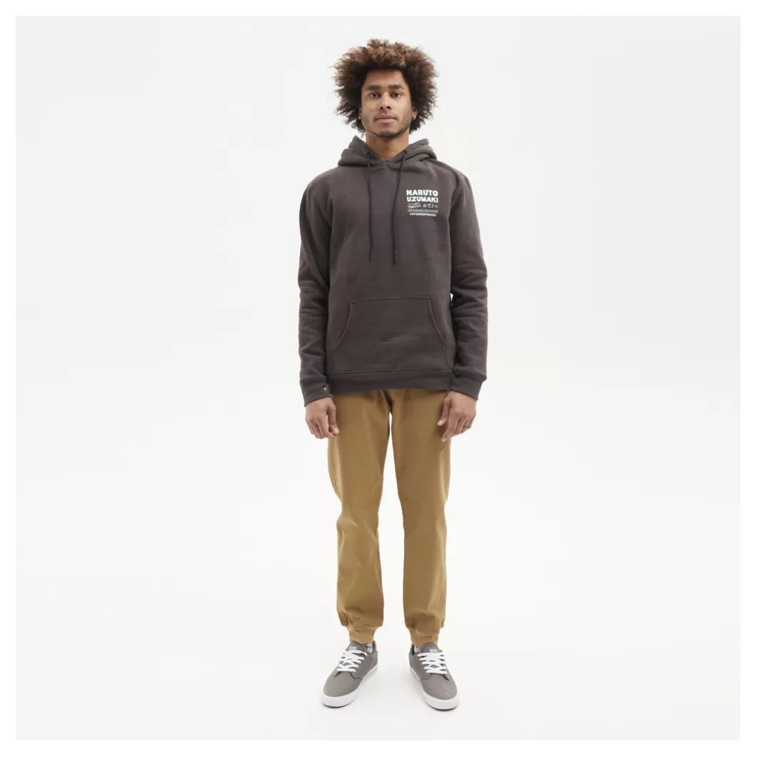 Hydroponic Naruto Colabo | Sudaderas Con Capucha>Sudadera Con Capucha NARUTO UZUMAKI Charcoal