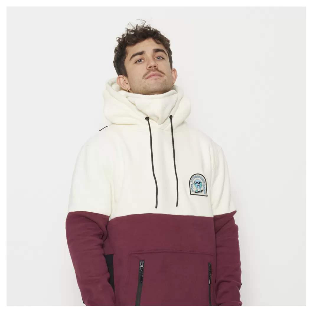 Hydroponic Sudaderas Con Capucha Dh Niño | Sudaderas Con Capucha Niño>Sudadera Con Capucha Niño DH GLOBE Off White / Anemone