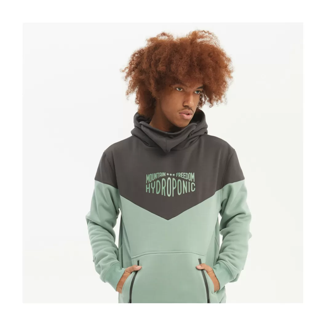 Hydroponic Sudaderas Con Capucha Dh Niño | Sudaderas Con Capucha Niño>Sudadera Con Capucha Niño DH MOUNTAIN Charcoal / Light Pine