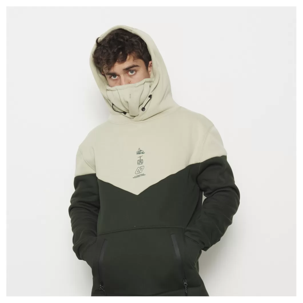 Hydroponic Sudaderas Con Capucha Dh Niño | Sudaderas Con Capucha Niño>Sudadera Con Capucha Niño DH SUPPORT Moss Grey / Dark Green