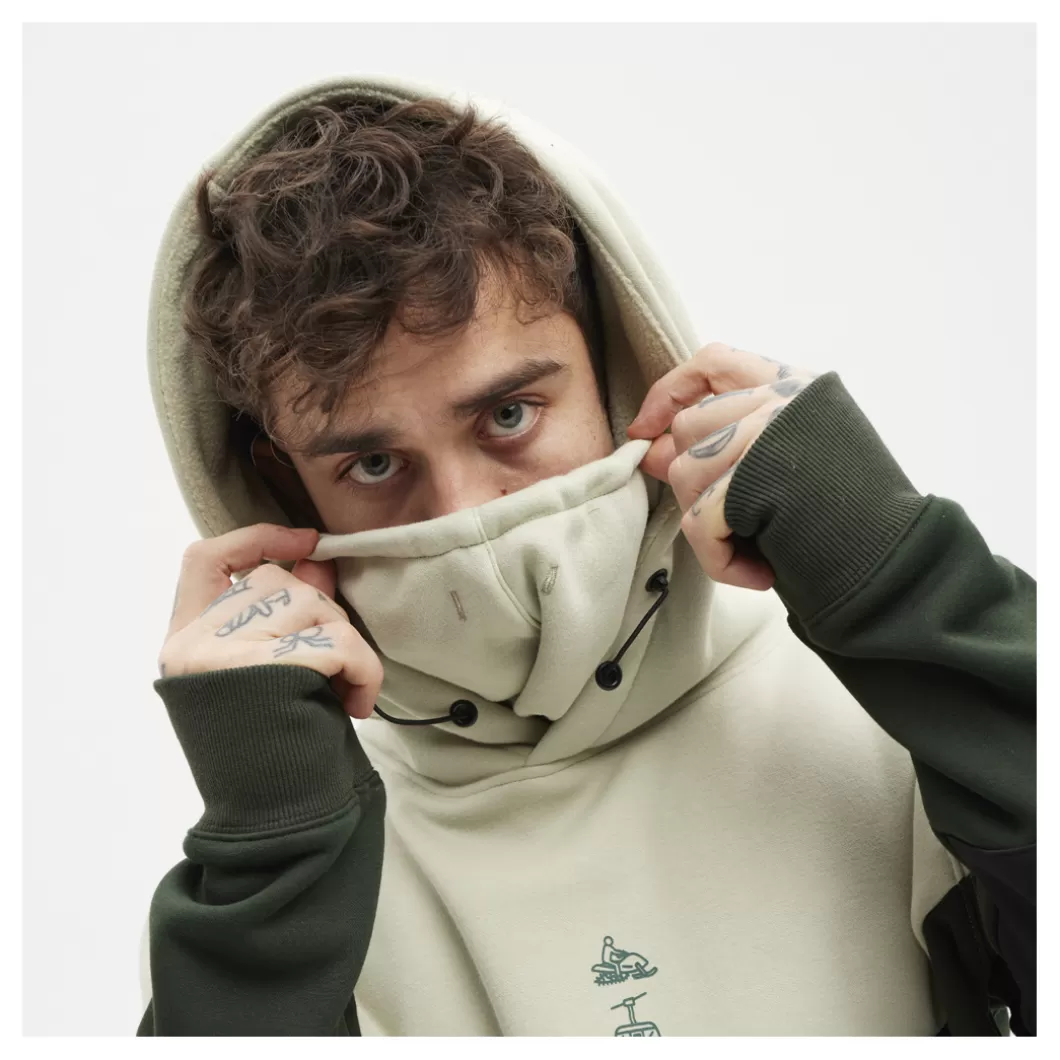 Hydroponic Sudaderas Con Capucha Dh Niño | Sudaderas Con Capucha Niño>Sudadera Con Capucha Niño DH SUPPORT Moss Grey / Dark Green