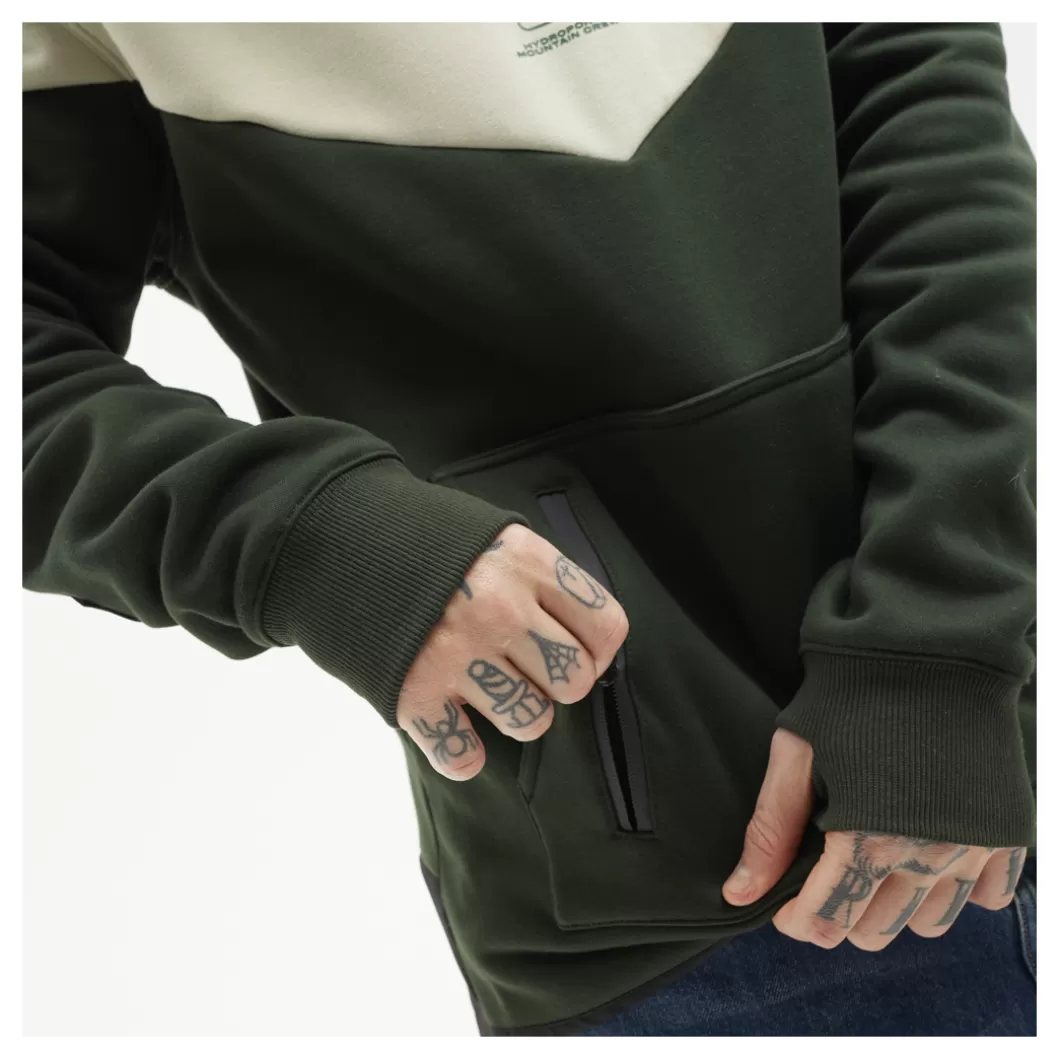 Hydroponic Sudaderas Con Capucha Dh Niño | Sudaderas Con Capucha Niño>Sudadera Con Capucha Niño DH SUPPORT Moss Grey / Dark Green