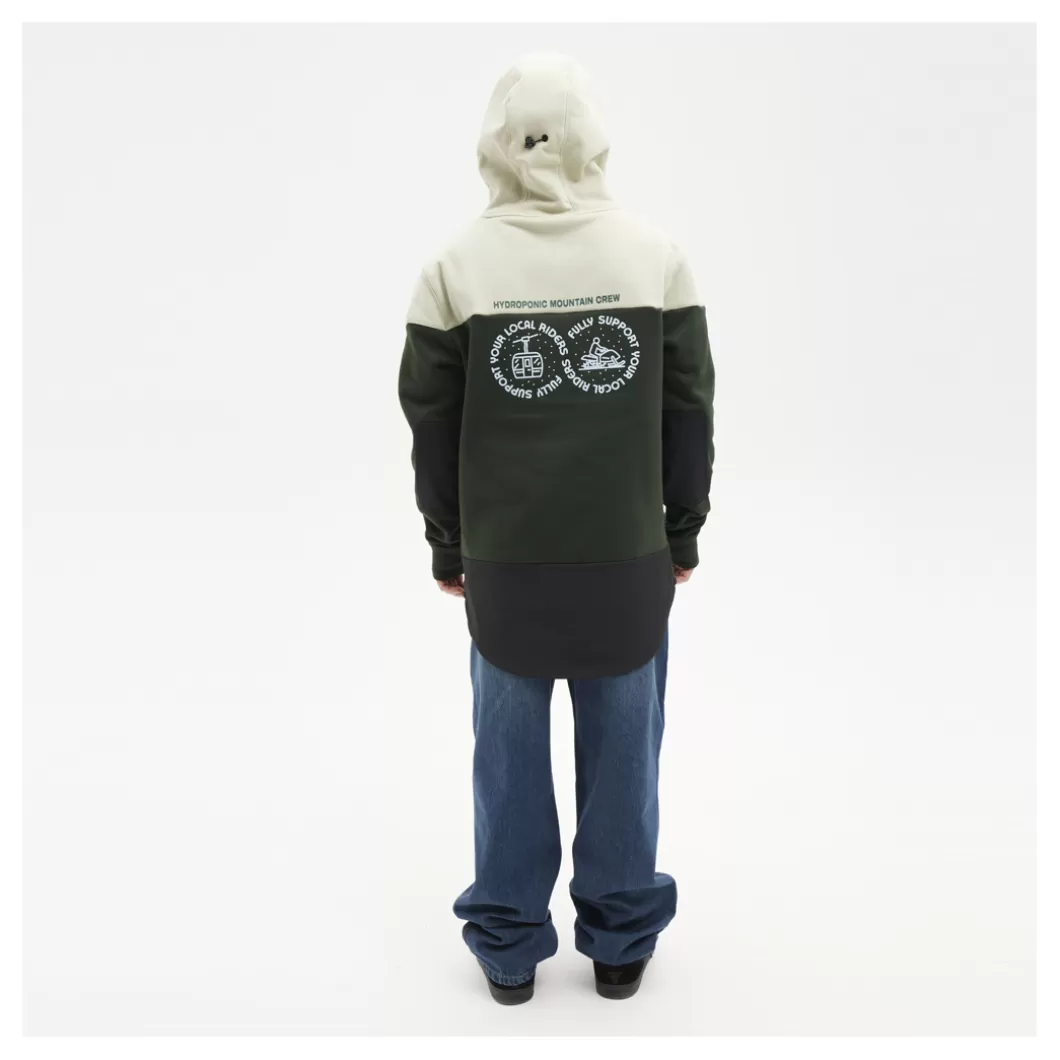 Hydroponic Sudaderas Con Capucha Dh Niño | Sudaderas Con Capucha Niño>Sudadera Con Capucha Niño DH SUPPORT Moss Grey / Dark Green
