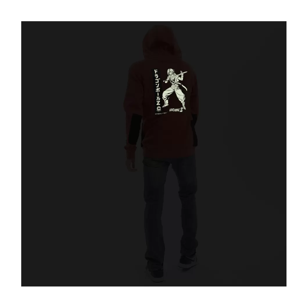 Hydroponic Sudaderas Con Capucha Dh Niño | Sudaderas Con Capucha Niño>Sudadera Con Capucha Niño DRAGON BALL Z DH TRUNKS Terracota