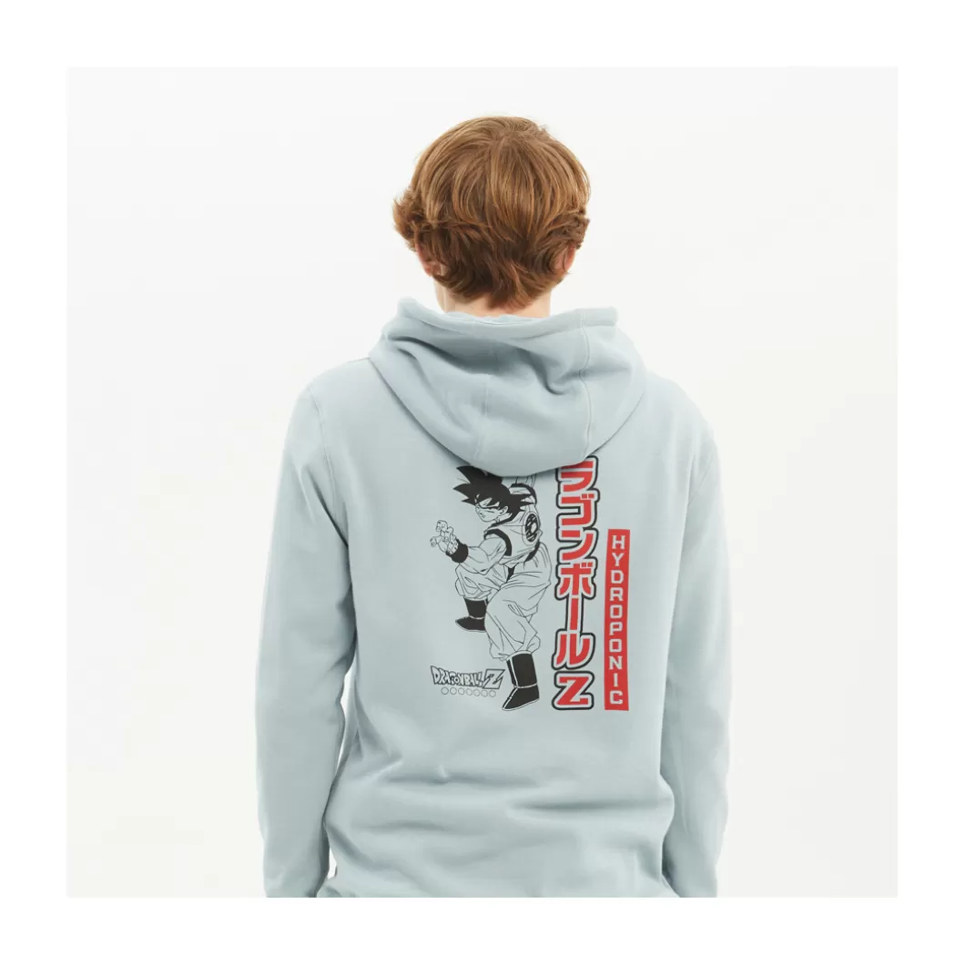Hydroponic Sudaderas Con Capucha Niño | Dragon Ball Z Colabo>Sudadera Con Capucha Niño DRAGON BALL Z GOKU Misty Blue