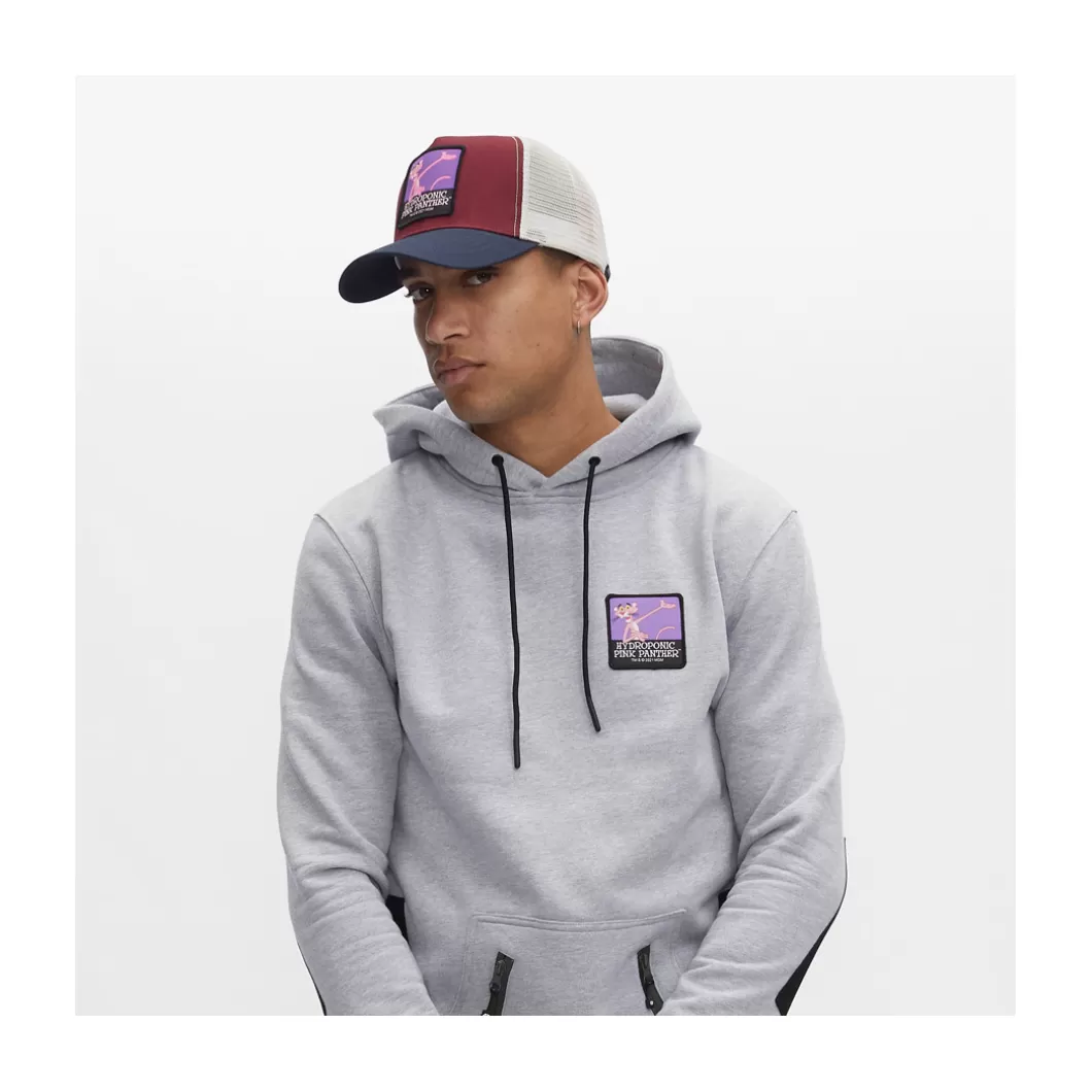 Hydroponic Outlet Ropa | Sudaderas Con Capucha>Sudadera Con Capucha PCH PINK SHOW Heather Grey
