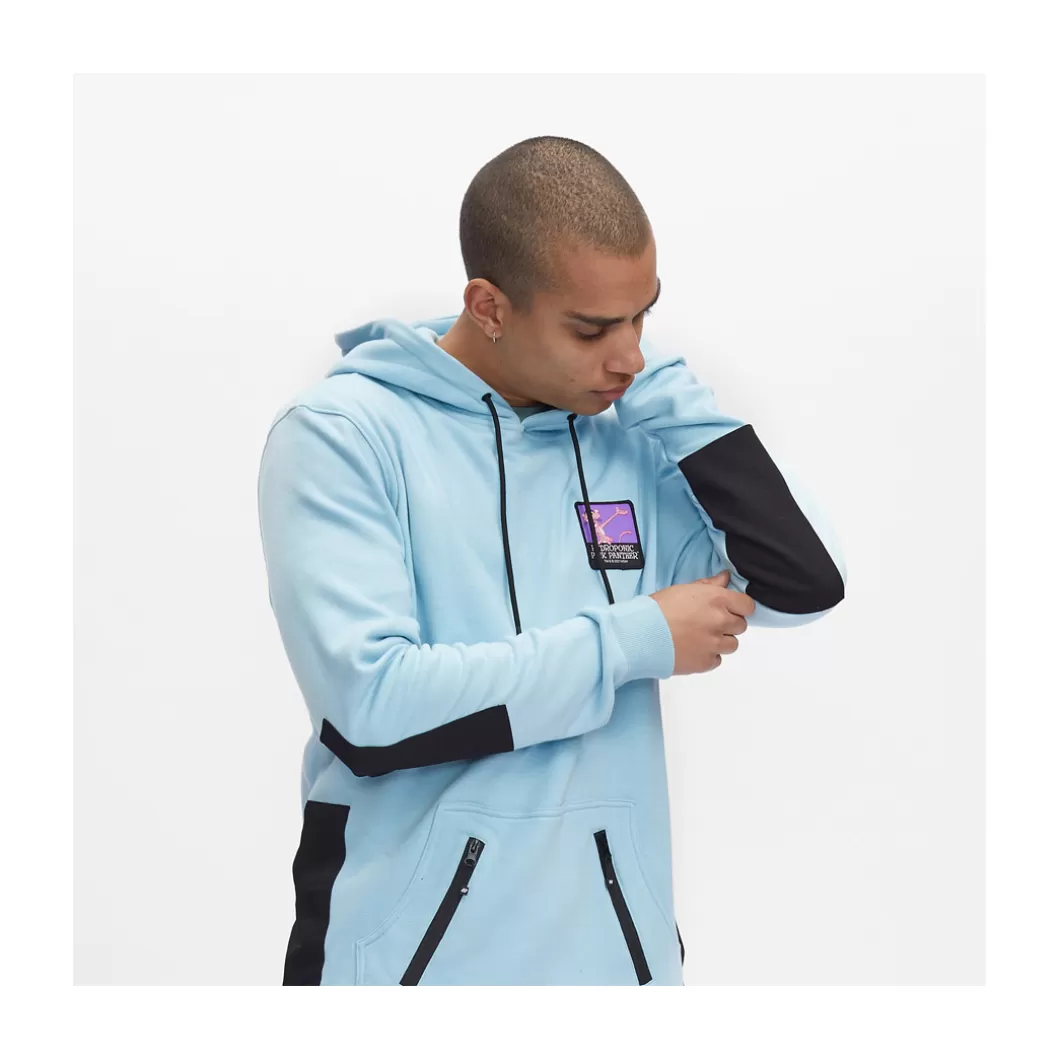 Hydroponic La Pantera Rosa Colabo | Outlet Ropa>Sudadera Con Capucha PCH PINK SHOW Sky Blue