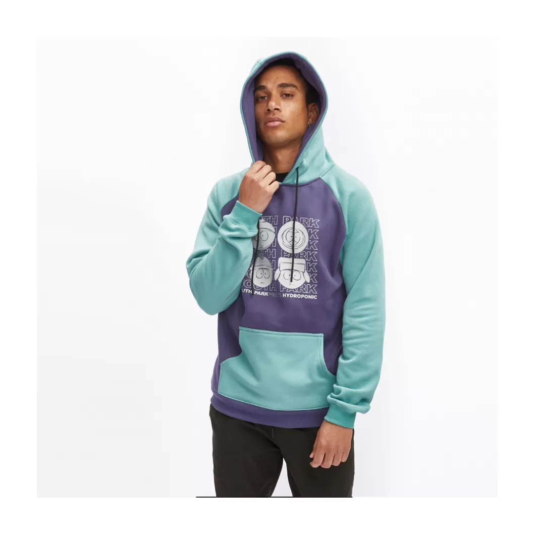 Hydroponic Outlet Ropa | South Park Colabo>Sudadera Con Capucha SOUTH PARK TILE Violet Blue / Jade